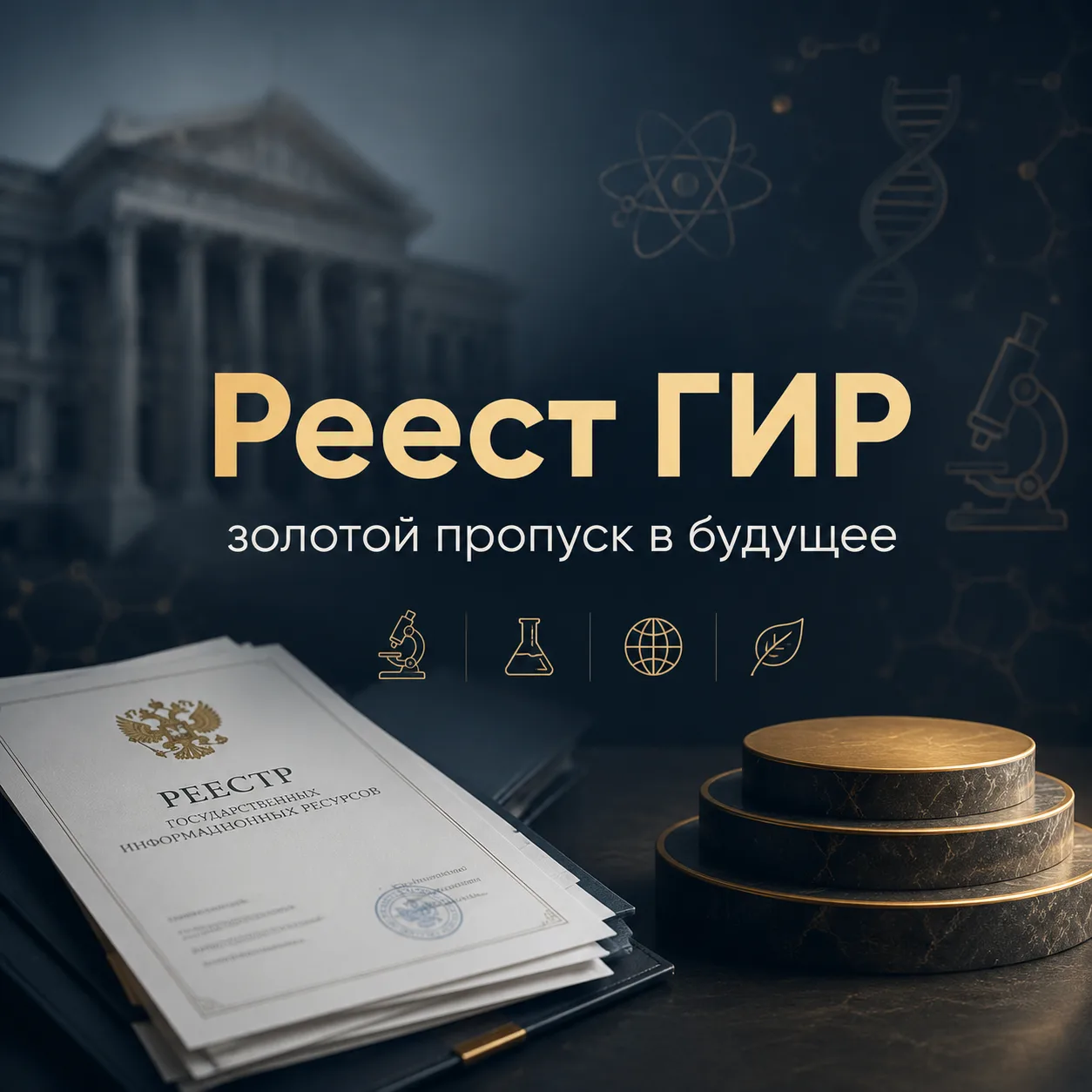 Признание на государственном уровне: Внесение в реестр ГИР